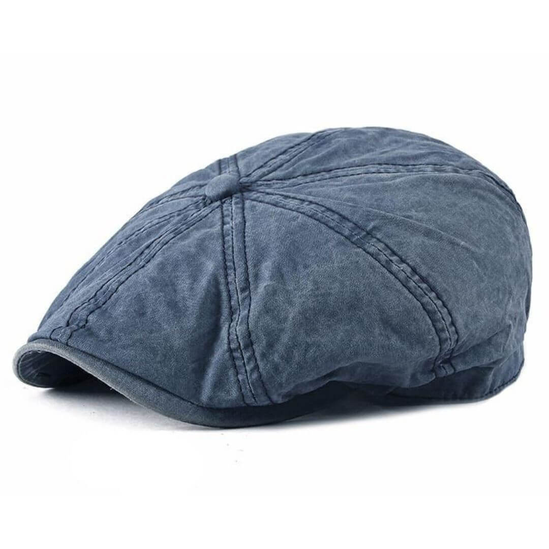 Gewaschene Baumwolle Newsboy Cap