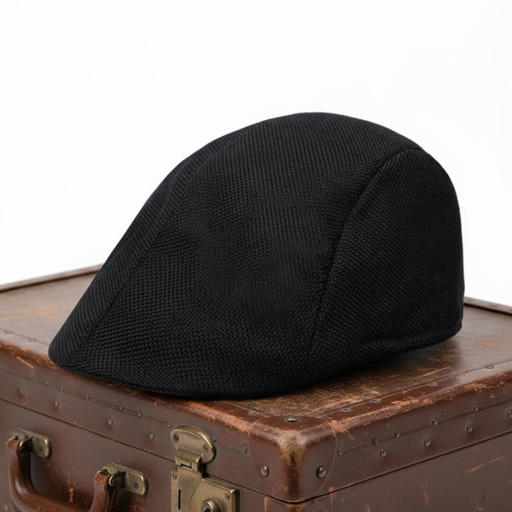 Weave Flat Cap