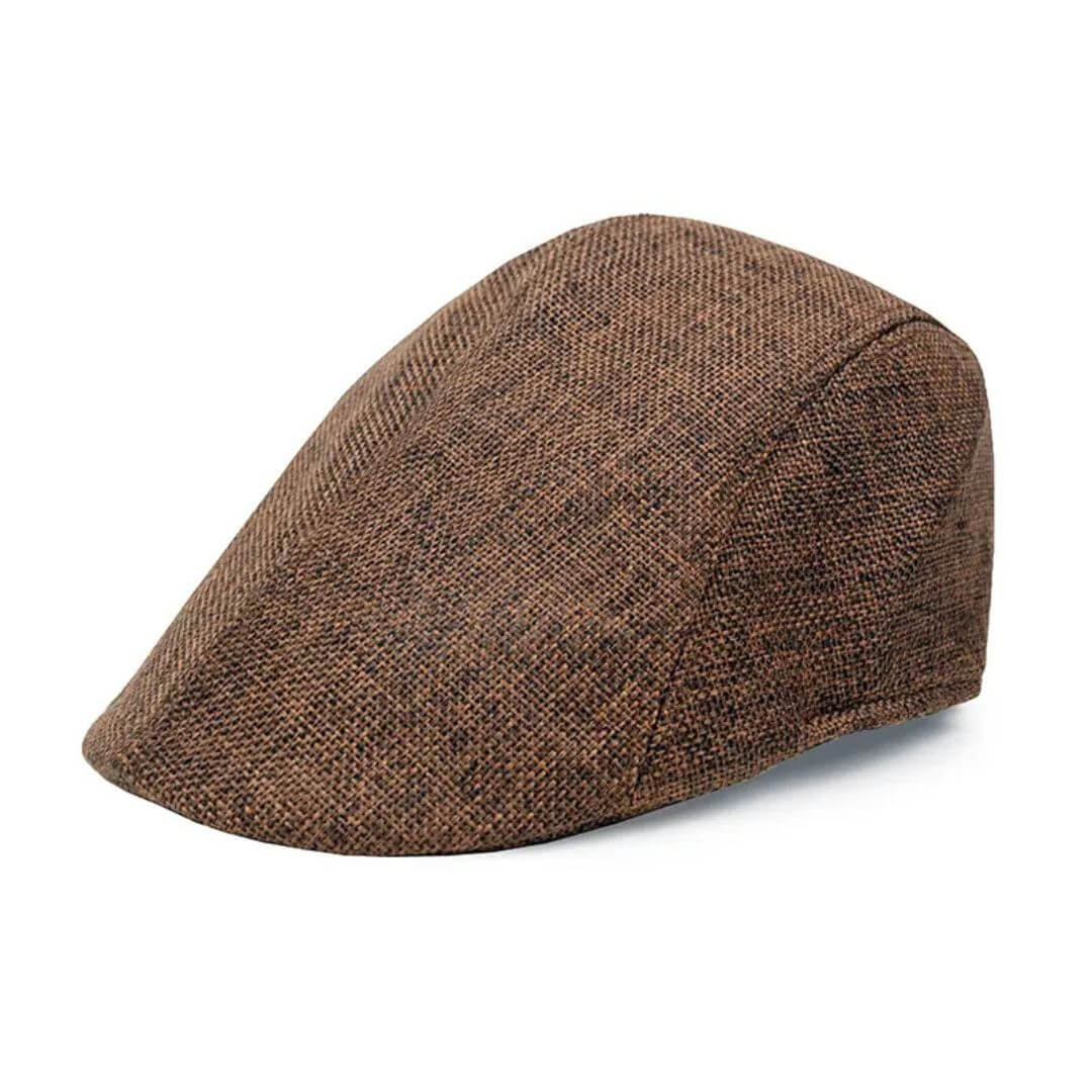 Weave Flat Cap