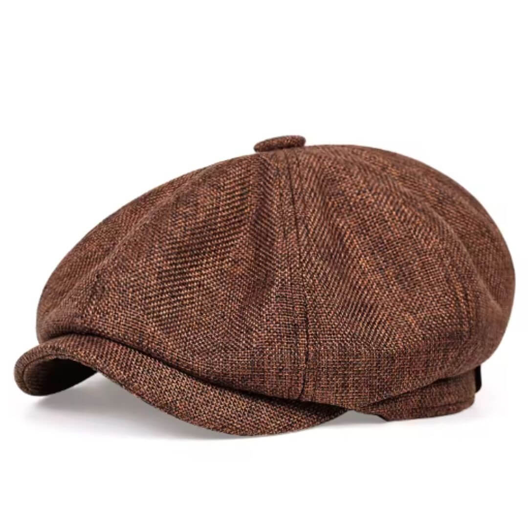 Gewebte Tweed Newsboy Cap | OSLO