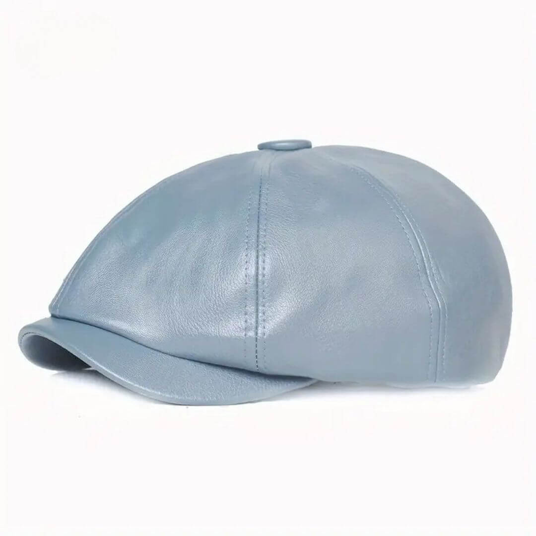Leder Schirmmütze