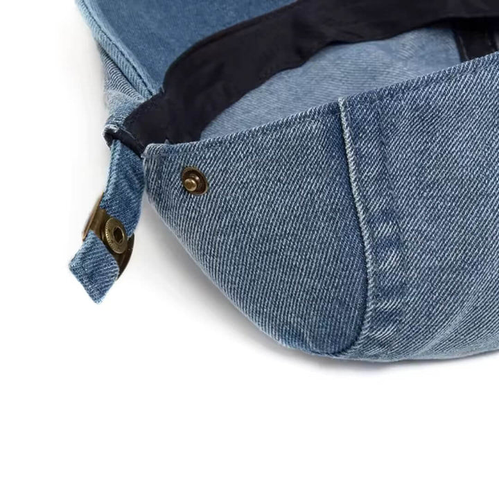 Stonewashed Denim Cap