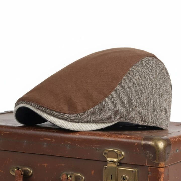 Twill- und Fischgrätmütze