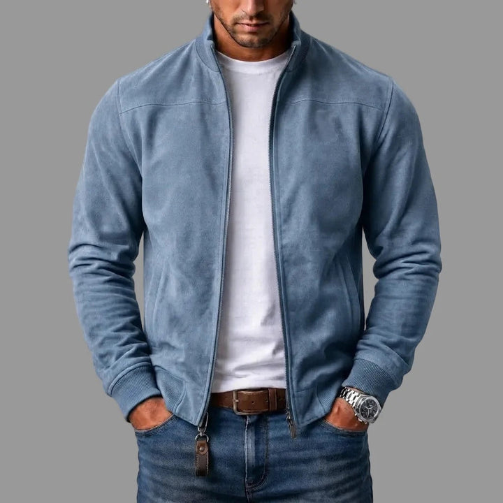 Dieter | Wildleder Bomberjacke