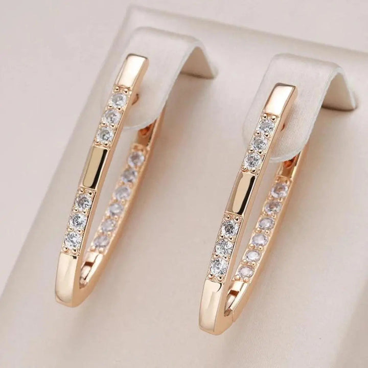 Sophisticated Ohrringe mit Zirkonia-Steinen