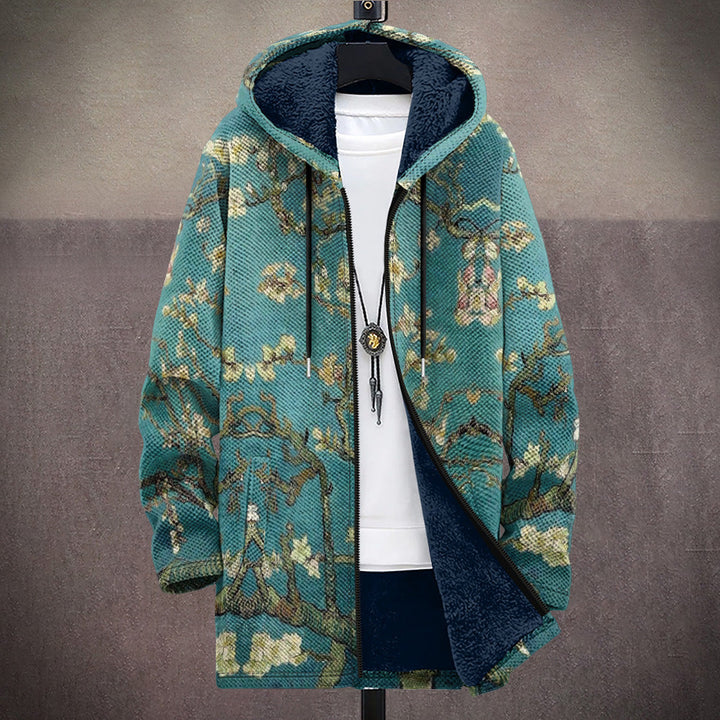 Vincent | Kunstvoller Kapuzencardigan
