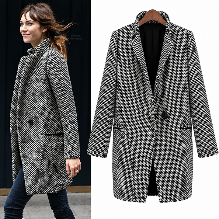 AMARA | Manteau long en laine