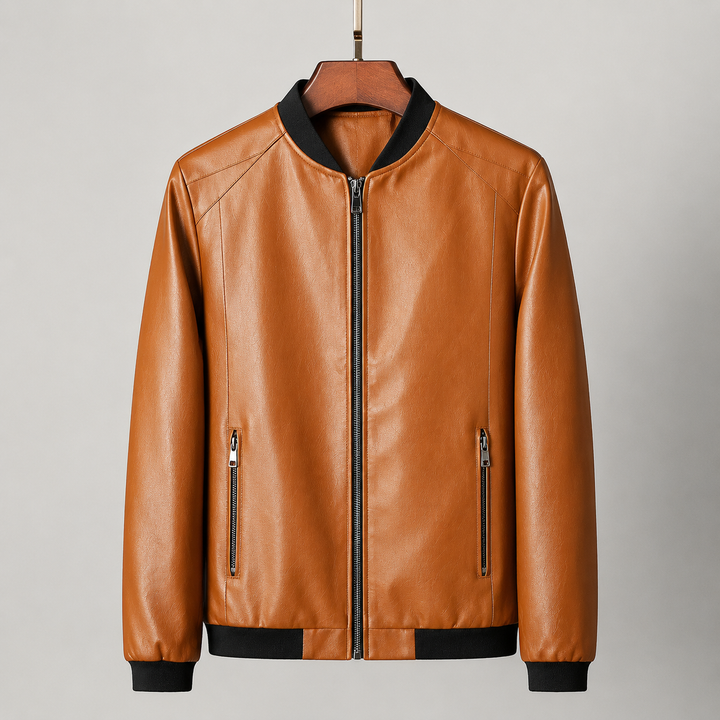 Thomas | Bomberjacke aus Leder