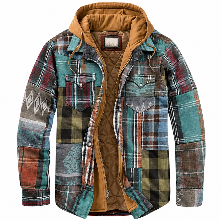 Ottavio | Karierte Urbanjacke