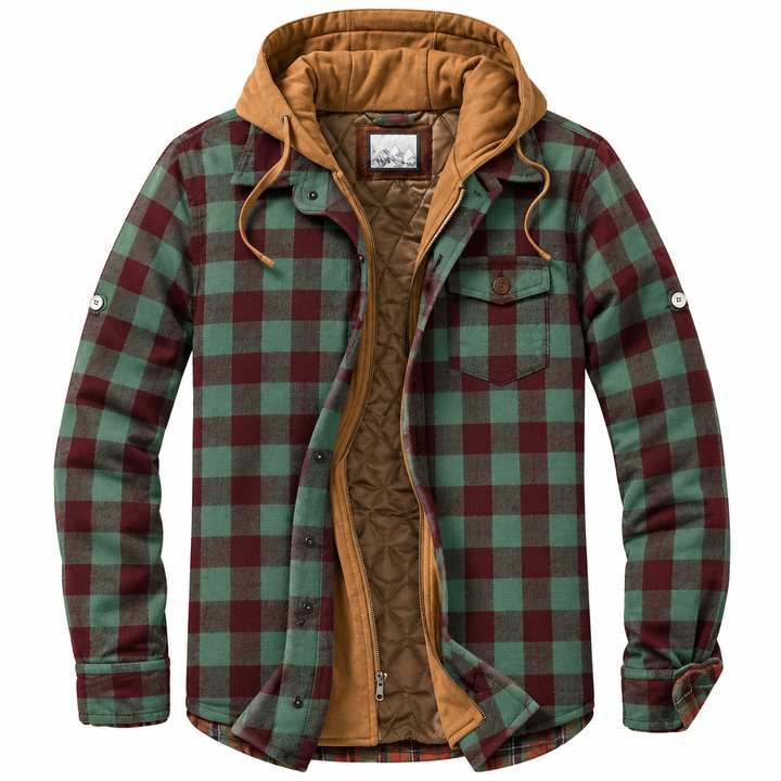 Normandie | Karierte Patchworkjacke