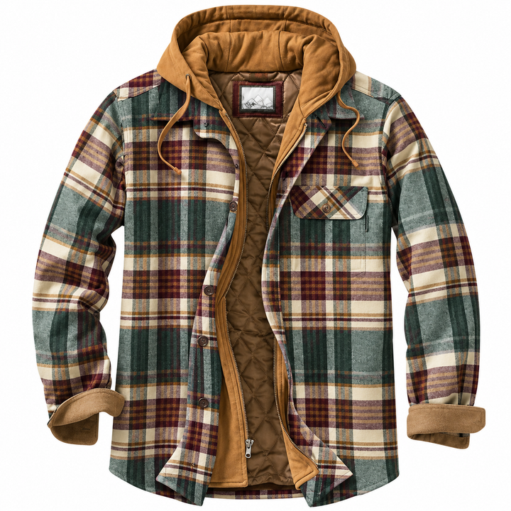 Normandie | Karierte Patchworkjacke