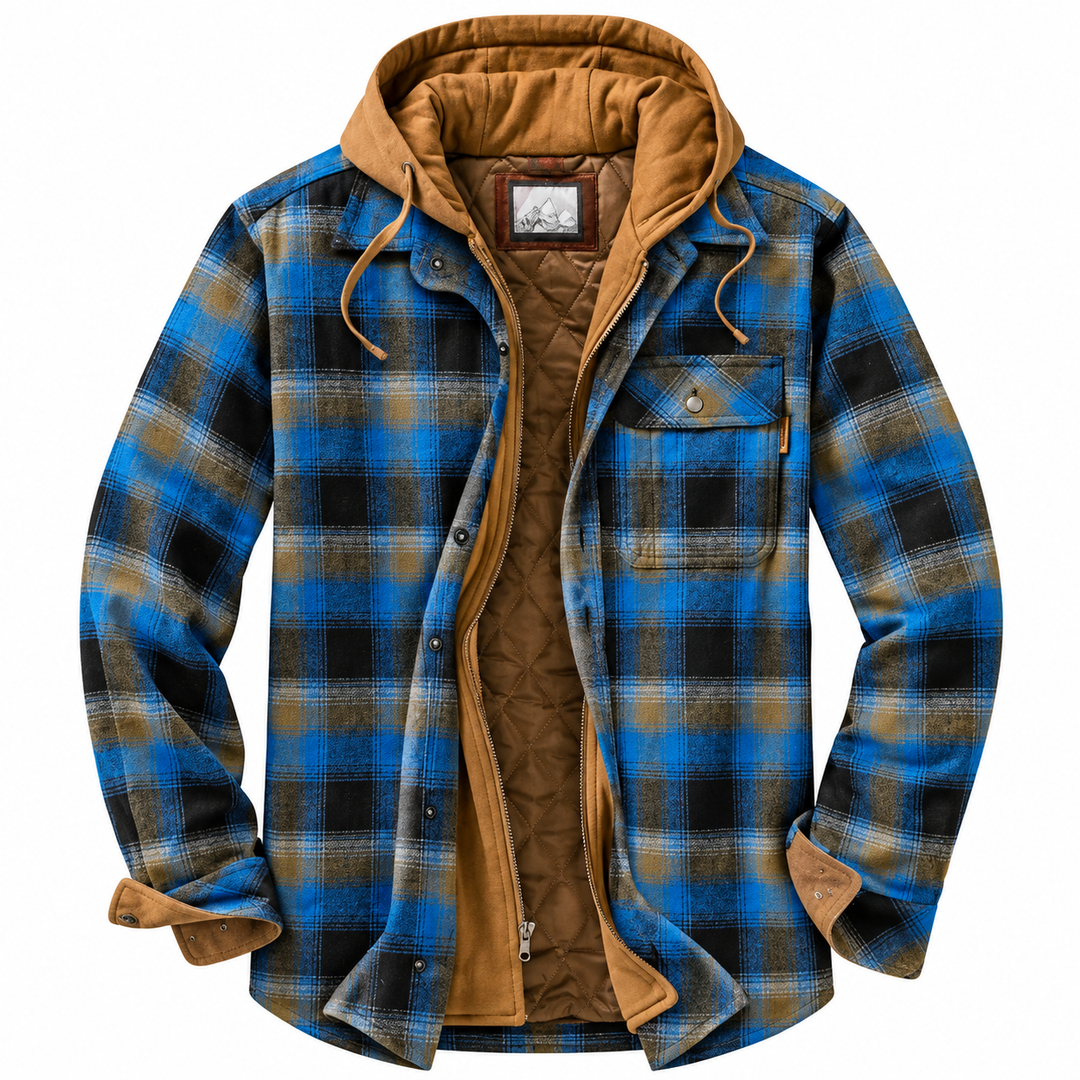 Normandie | Karierte Patchworkjacke