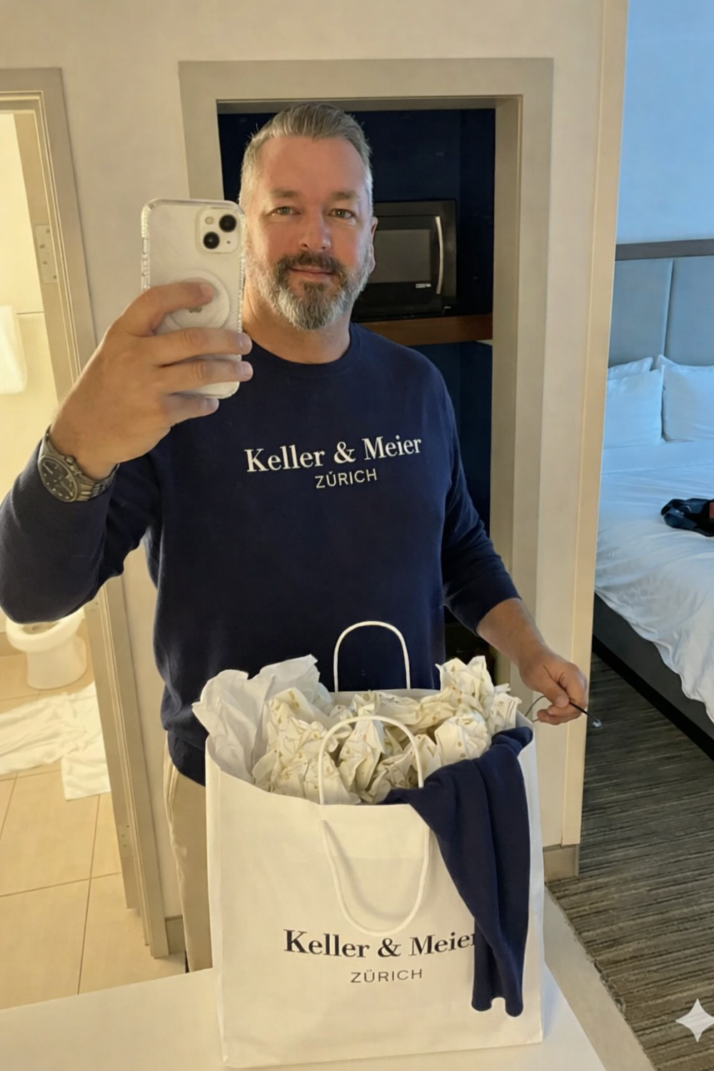 <p>KUNDEN TRAGEN KELLER & MEIER ZÜRICH MIT STOLZ</p>