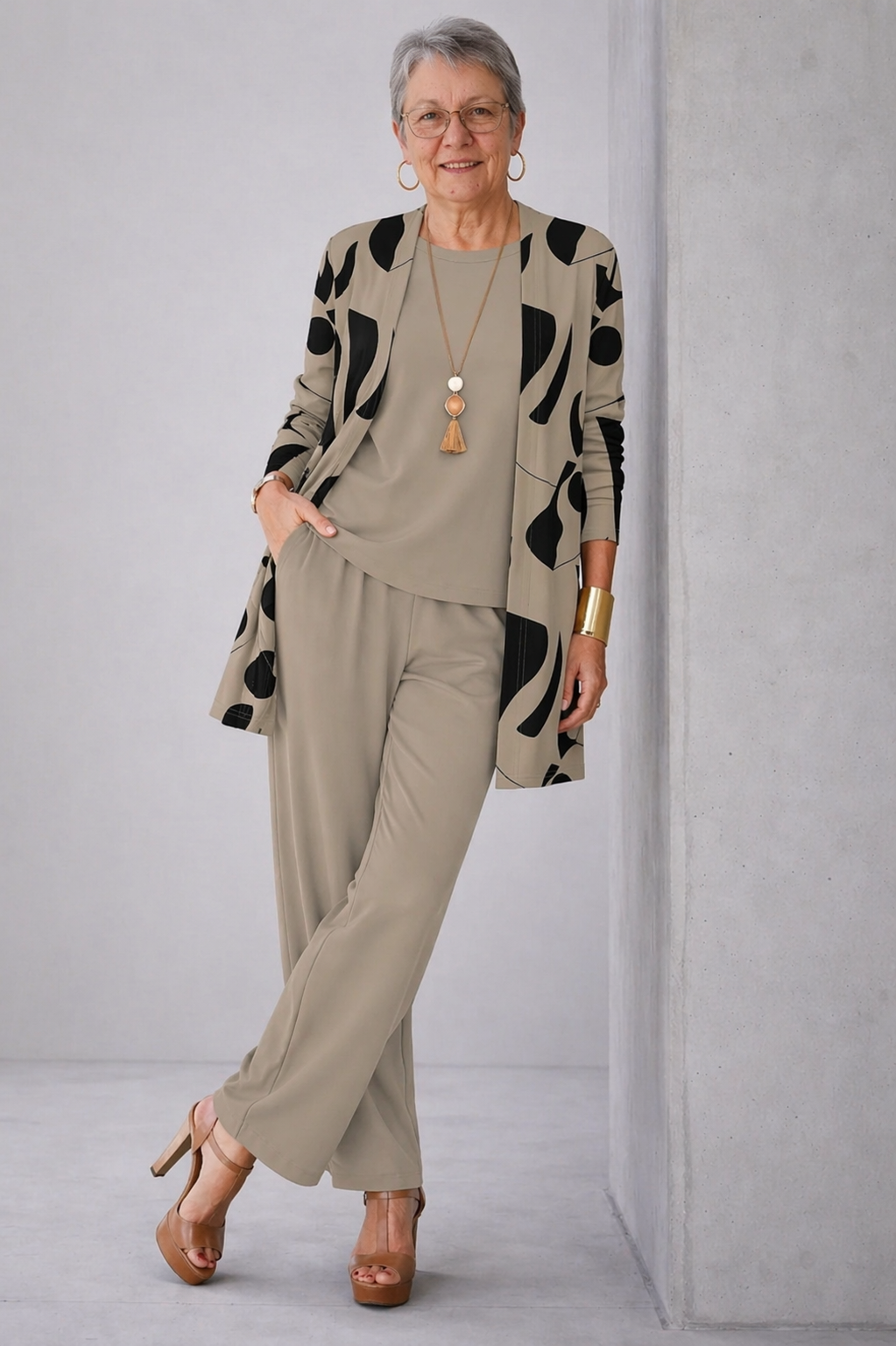 Sherley | Drei-Teile-Set Klassische Eleganz