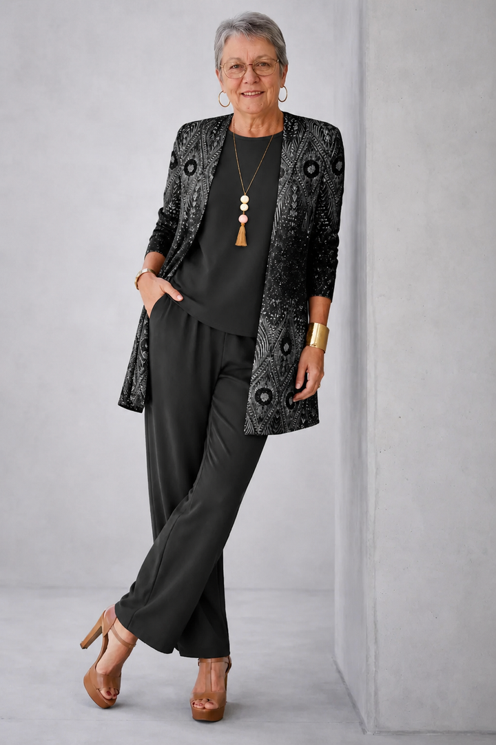 Hailey | Dreiteiliges Set Klassische Eleganz