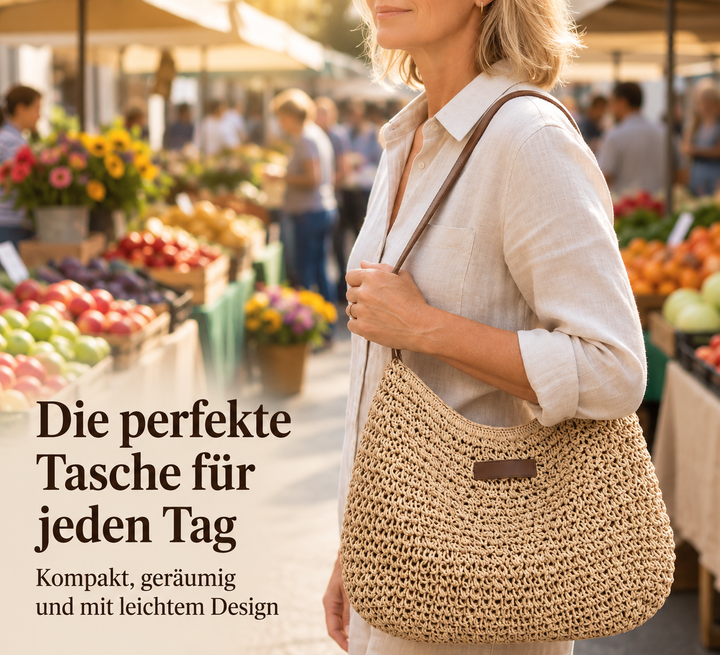 Simona | Elegante Geflochtene Tasche
