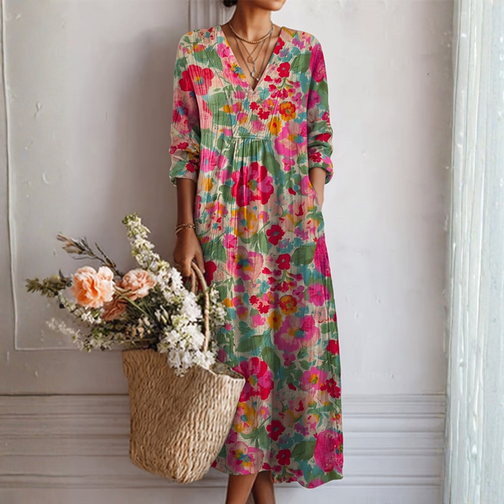 Rosa™ | Elegantes Blumenkleid