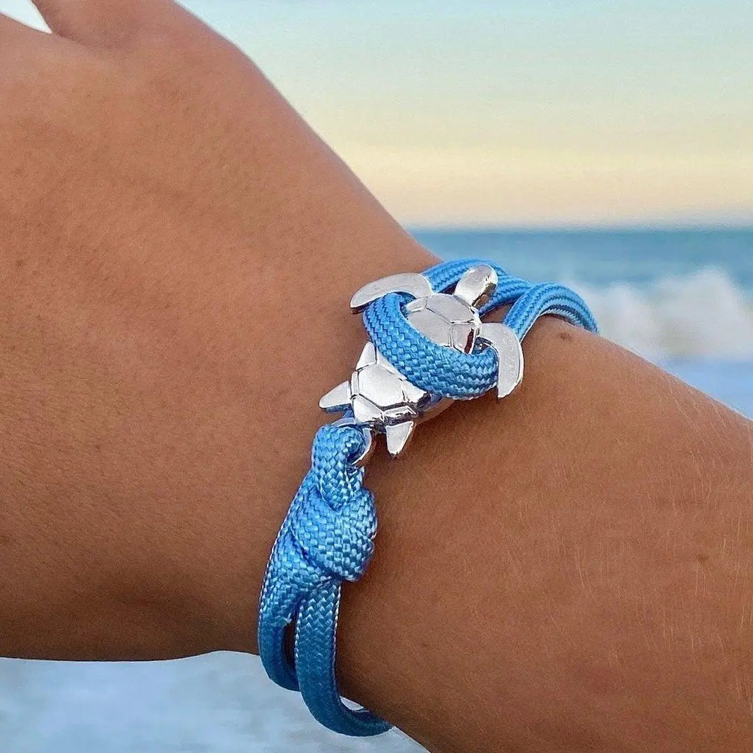 Handgefertetes Meeresschildkröten-Armband