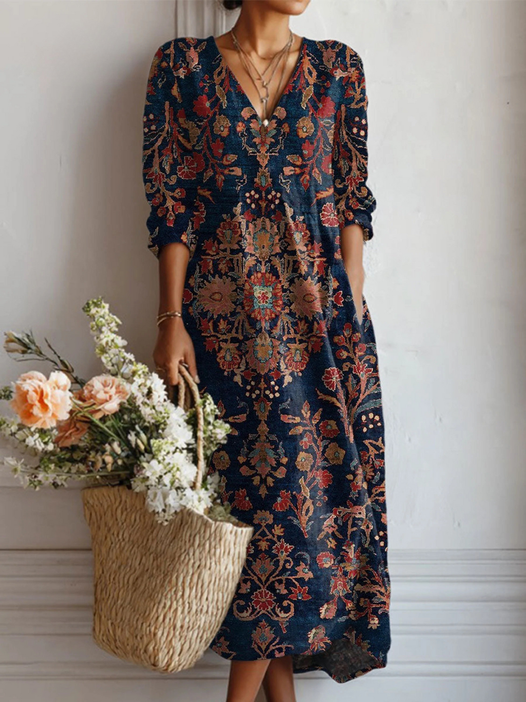 Bohemian Langkleid