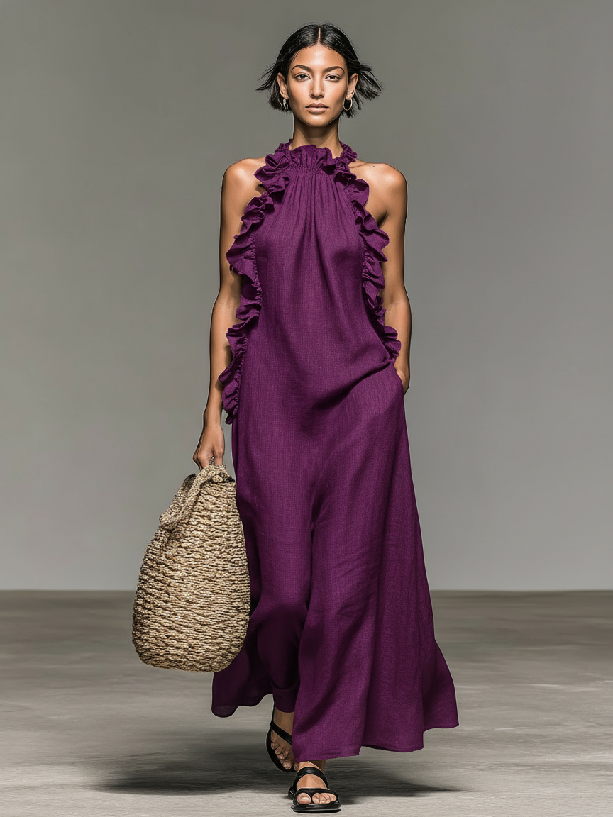 Lua | Maxikleid mit Taschen