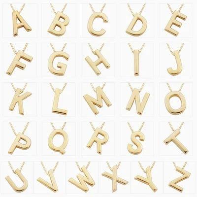 Collier Initial Liebesbrief