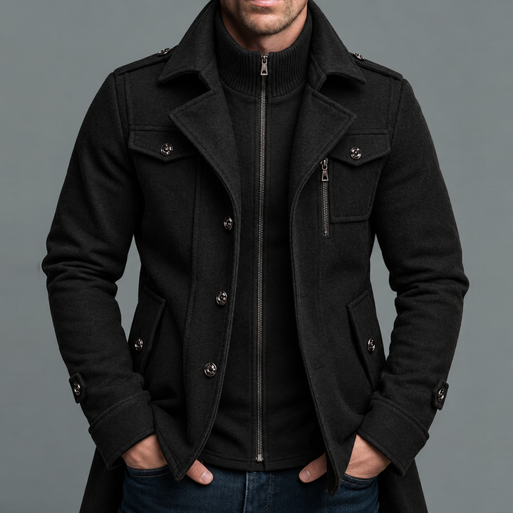 George™ | Warmer klassischer Lagenmantel