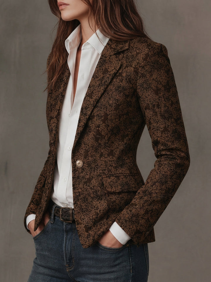 Antonia - Jacquard-Blazer mit Paisley-Muster