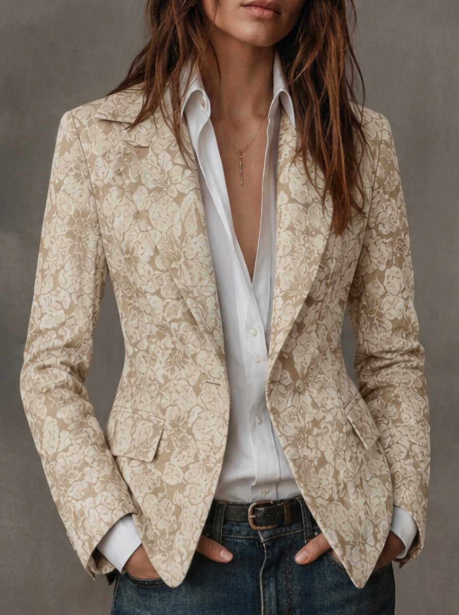 Antonia - Jacquard-Blazer mit Paisley-Muster