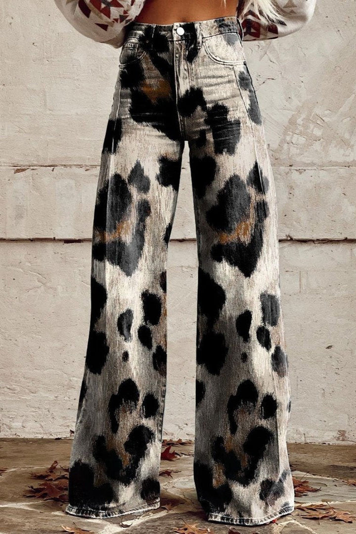 Cheetah - Elegante Boho-Hose