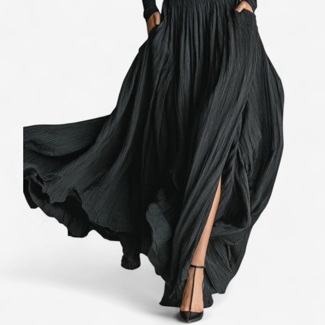 Rachel | Maxikleid Hohe Taille