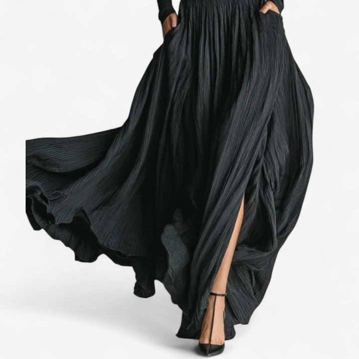 Rachel | Maxikleid Hohe Taille