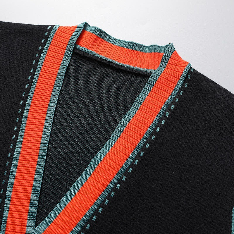 Elegante Strickjacke aus Wolle