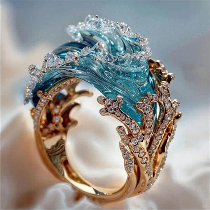 Perle | Ozean Schwur Ring
