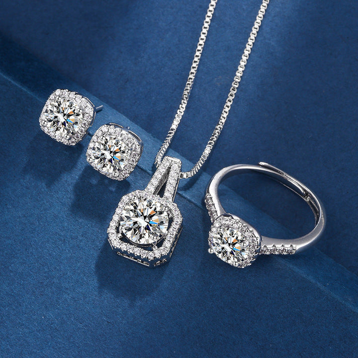 Weißgoldschmuck “Aria Quadrata”