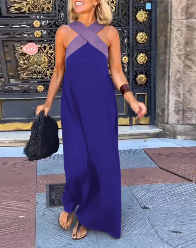 DELPHINE | KLEID MIT ÜBERLAPPENDEM AUSSCHNITT