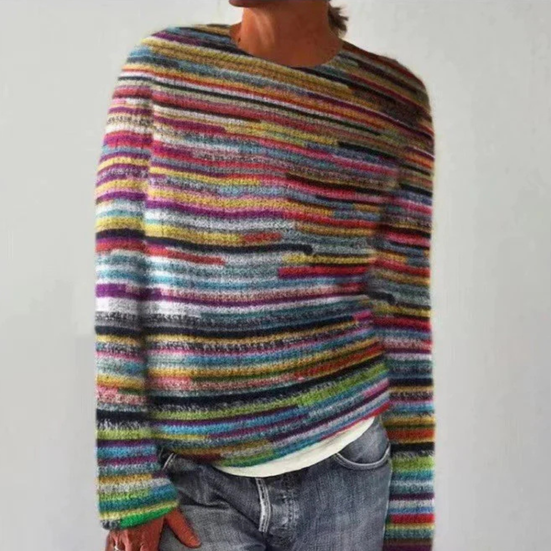 Sophie - Retro Skandinavischer Strickpullover