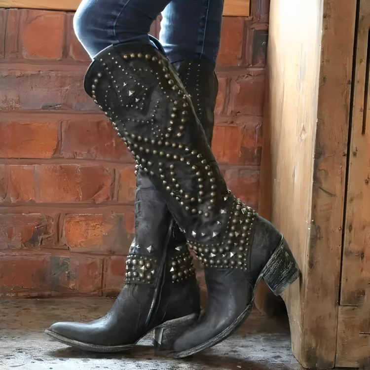Ingrid I Bequeme Stiefel mit Blockabsatz