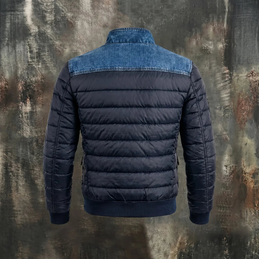 Rolf  | Jeansjacke mit Steppfutter