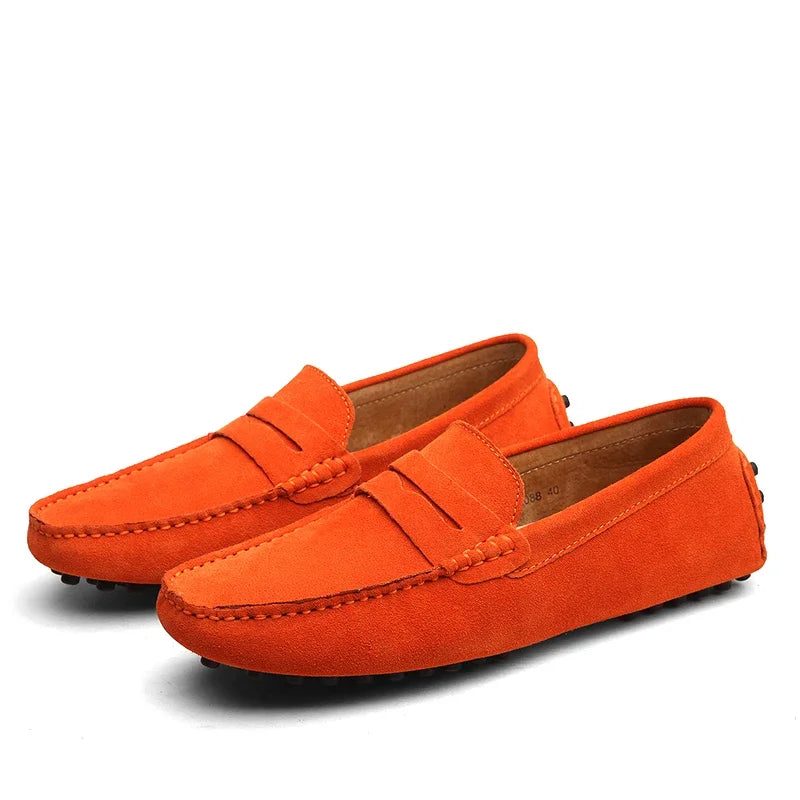 Lässige Wildleder-Loafer