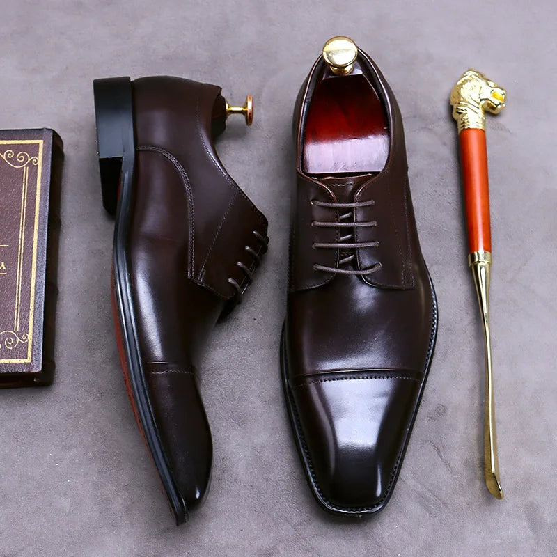 Schicke Business-Schuhe aus Leder
