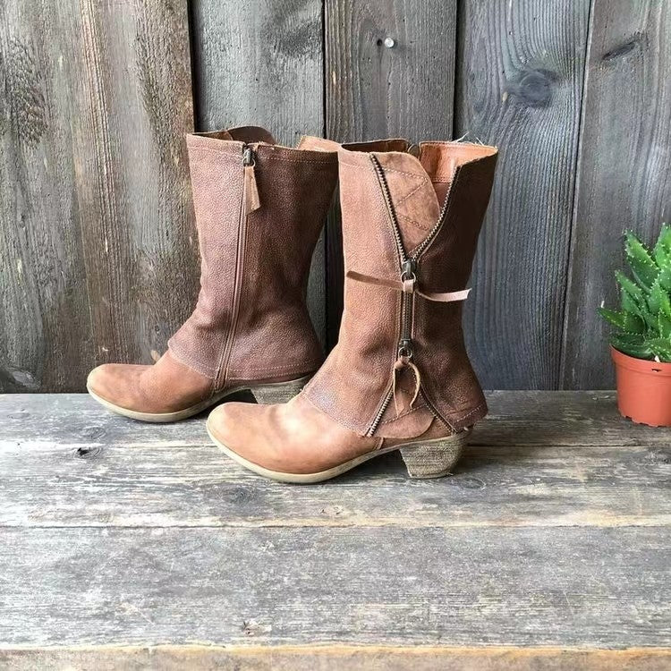 Amparo™ | Leder Herbststiefel
