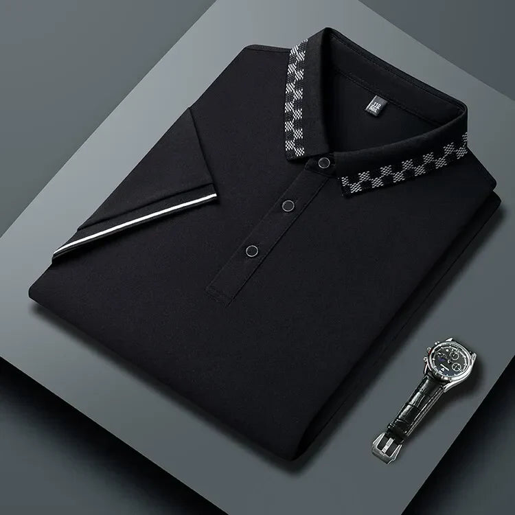 Baumwoll-Poloshirt