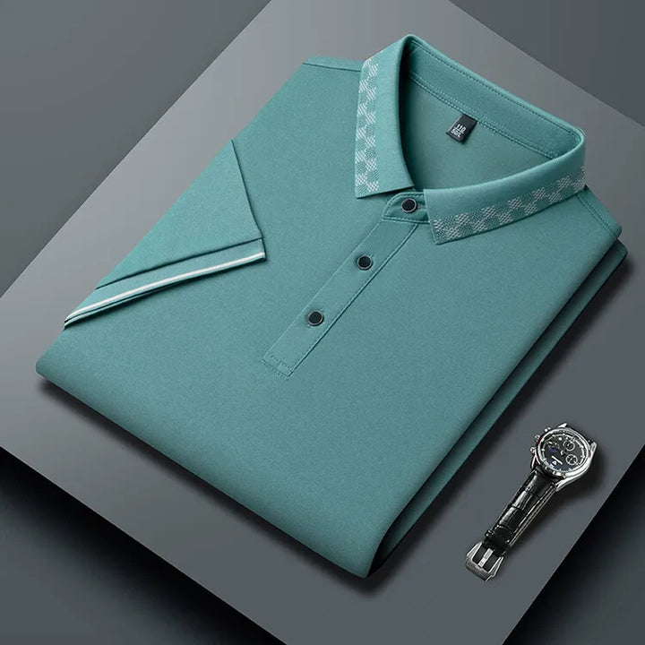 Baumwoll-Poloshirt