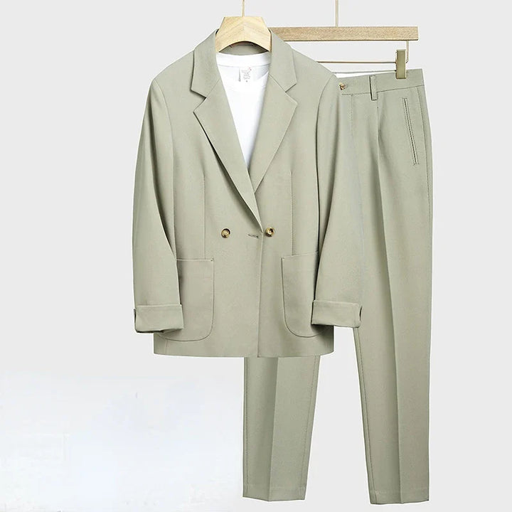 Elegantes Loose Fit Herren-Set