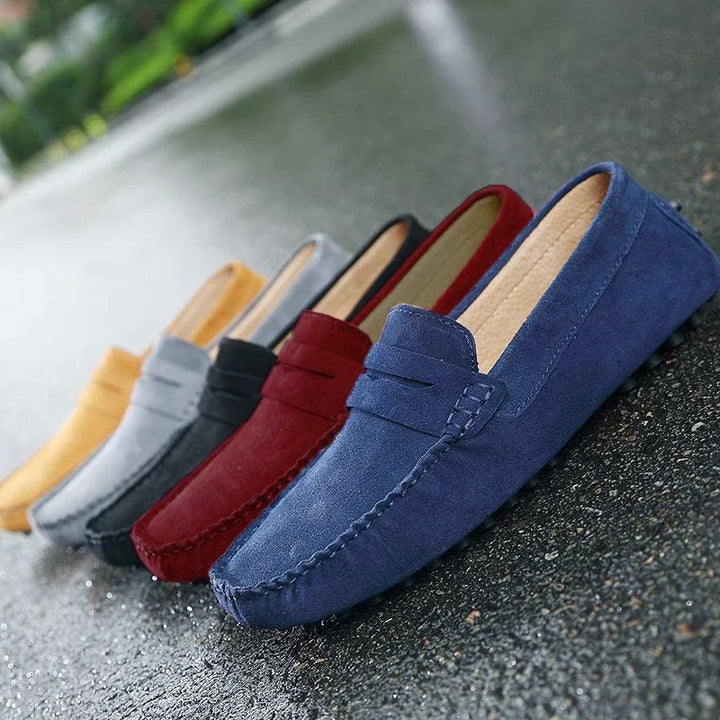 Lässige Wildleder-Loafer