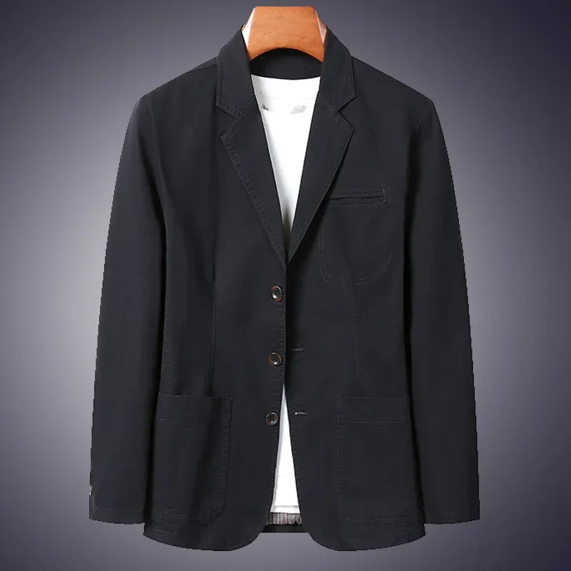 Eleganter Baumwollblazer