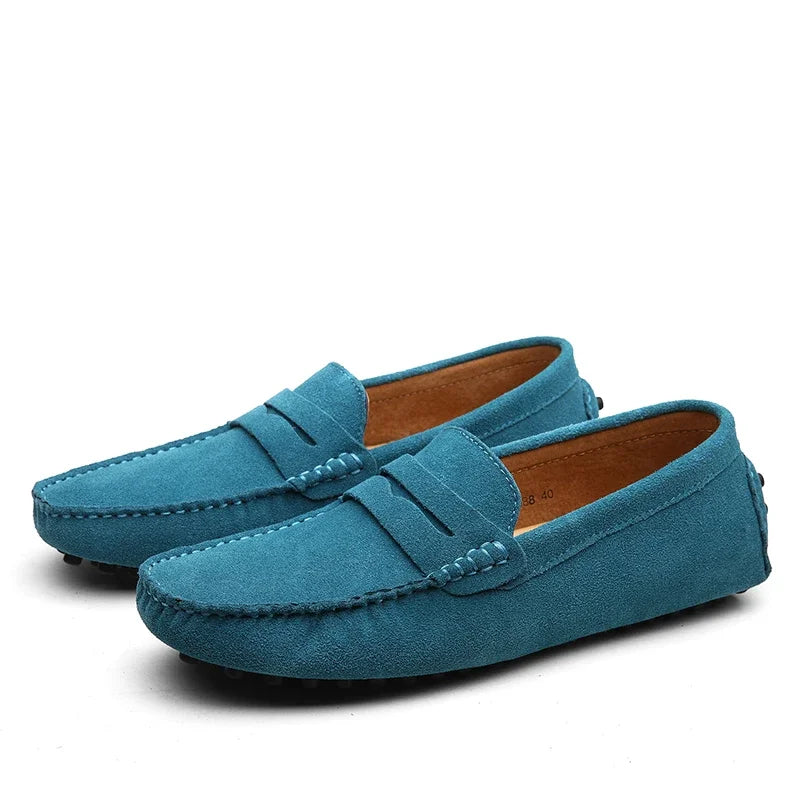 Lässige Wildleder-Loafer