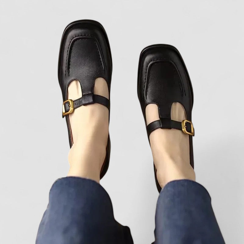 ELIZABETH™|ORTHOPÄDISCHE SCHUHE MIT MARY JANE RIEGEL