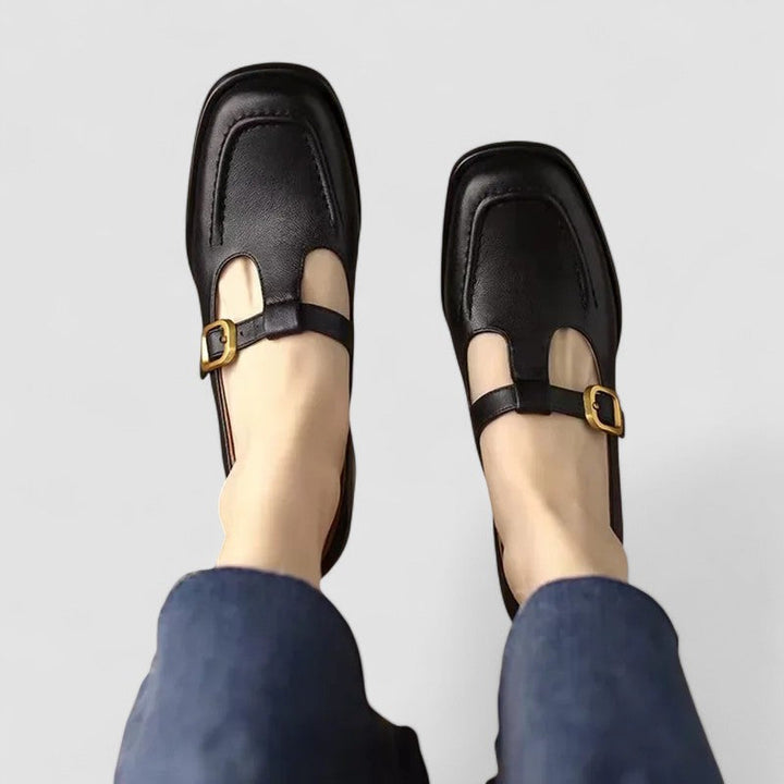 ELIZABETH™|ORTHOPÄDISCHE SCHUHE MIT MARY JANE RIEGEL