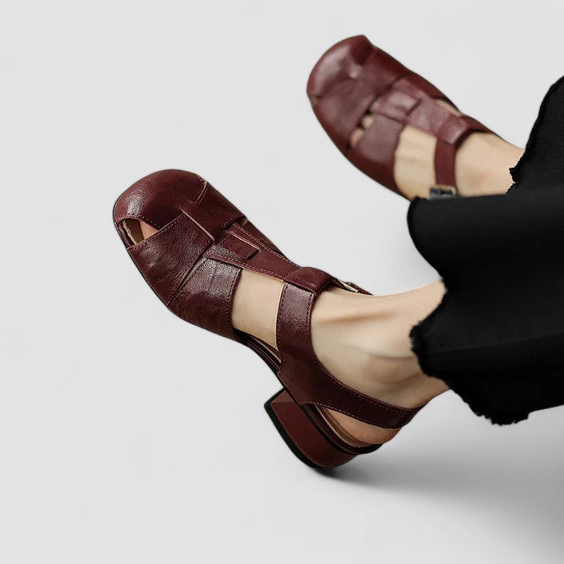 AMELIA™|ORTHOPÄDISCHE MARY JANE SCHUHE AUS ECHTEM LEDER